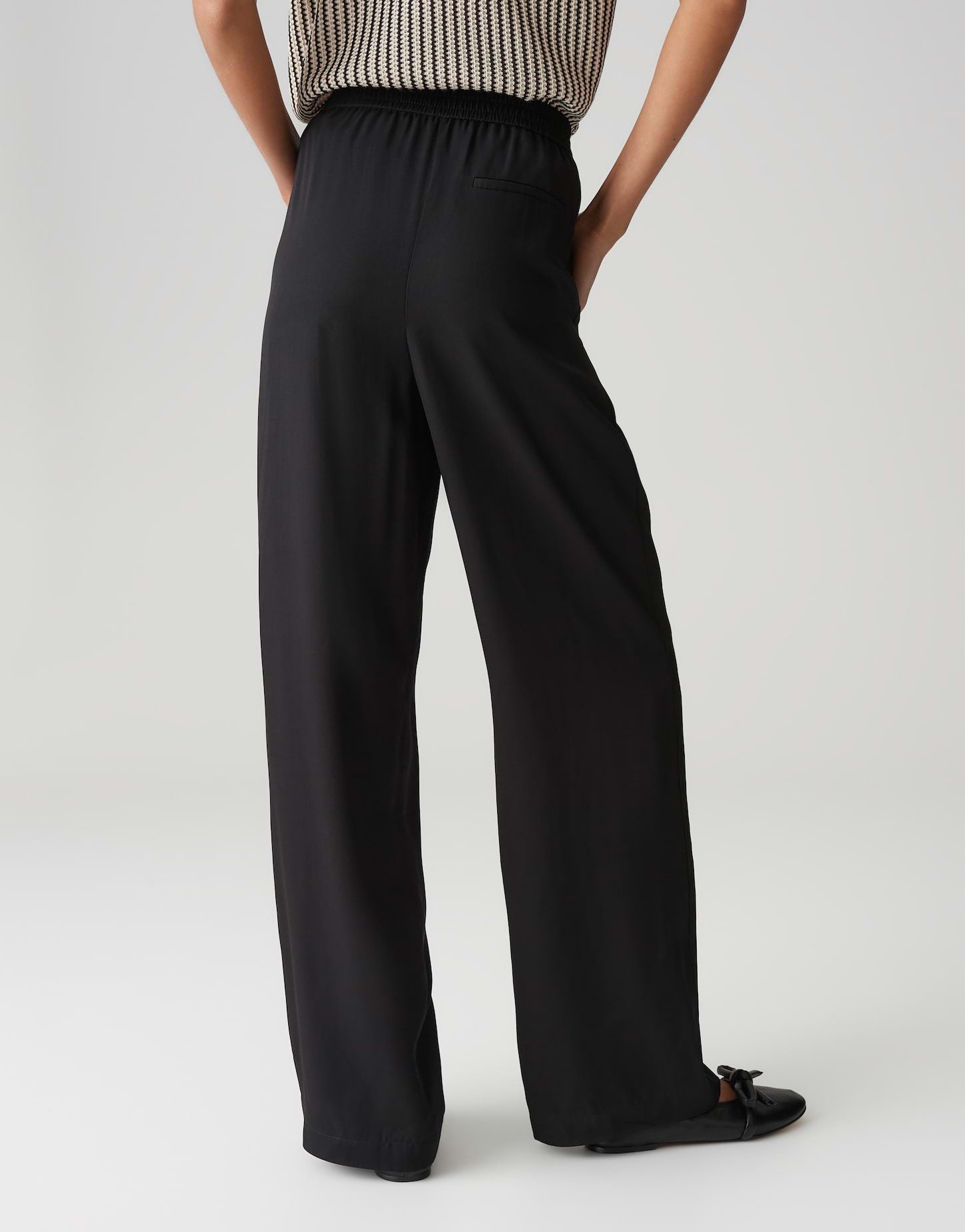Opus Damen Hose Marou travel schwarz