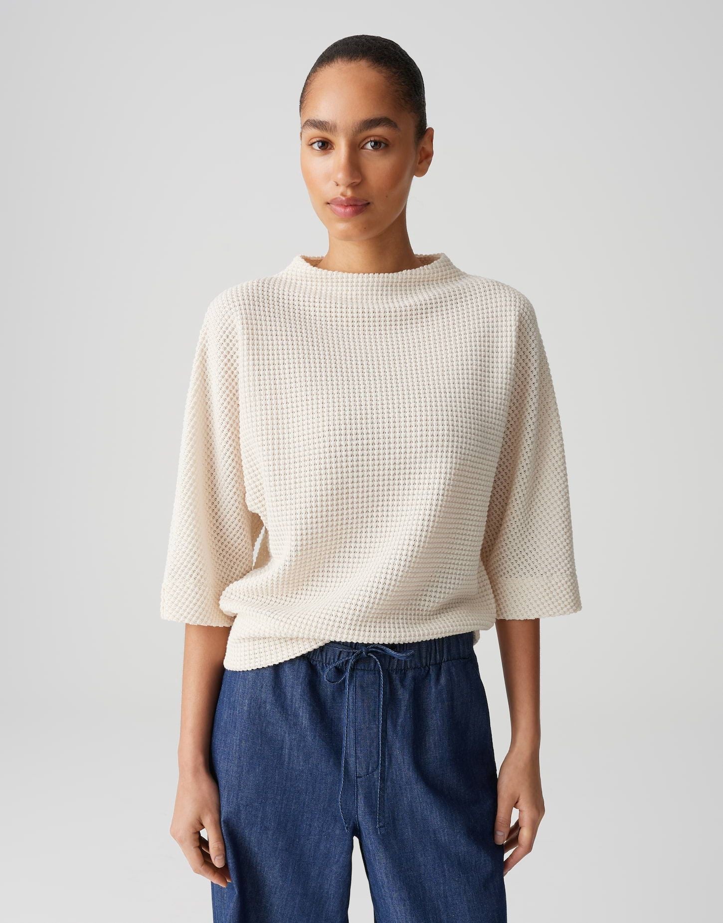 Opus Damen Sweatshirt Gulopi beige