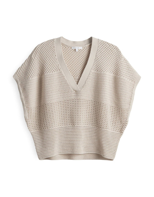 Opus Damen Strickshirt Pekina L weiß