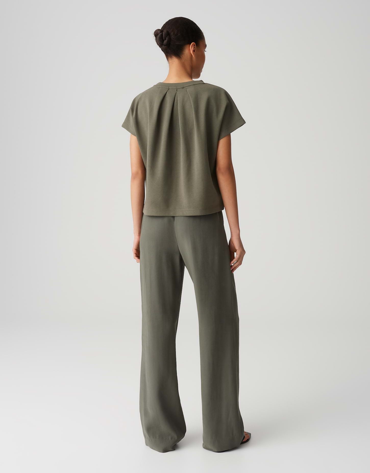 Opus Damen Shirt Ganne grün