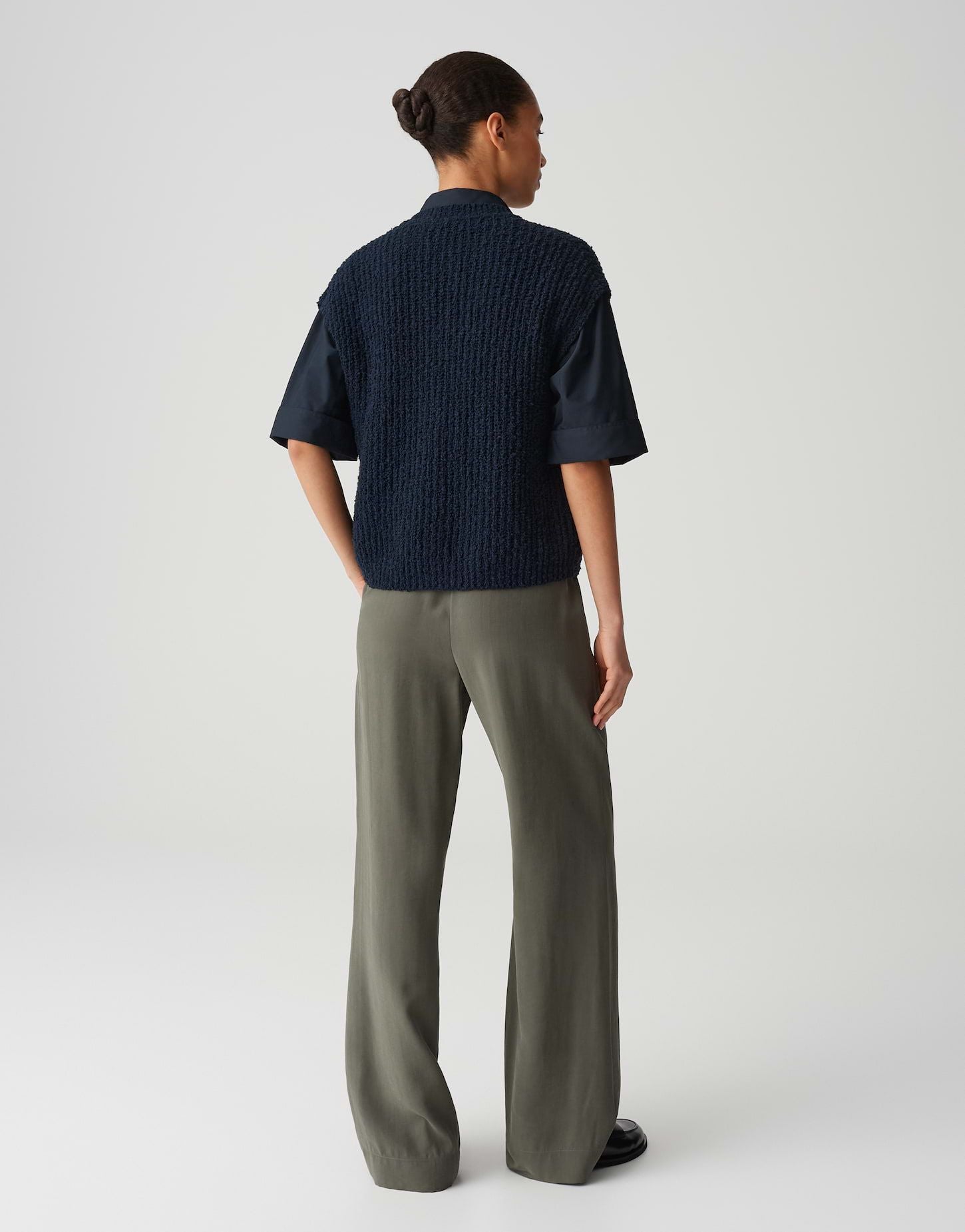 Opus Damen Cardigan Dimola blau