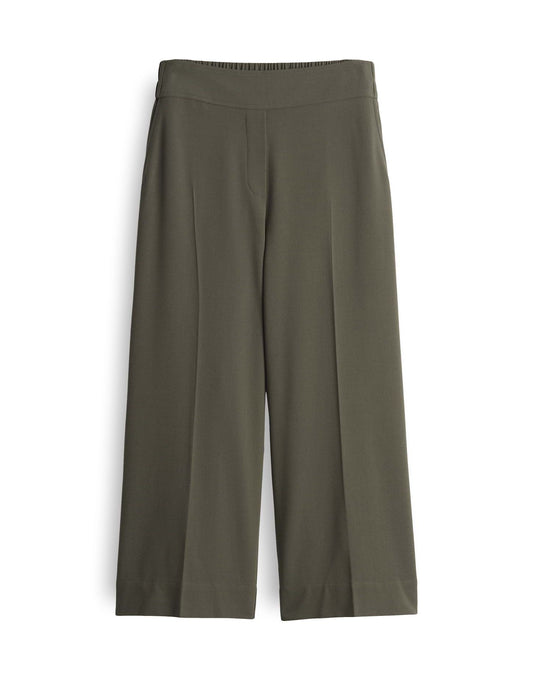 Opus Damen Hose Misha crepe grün