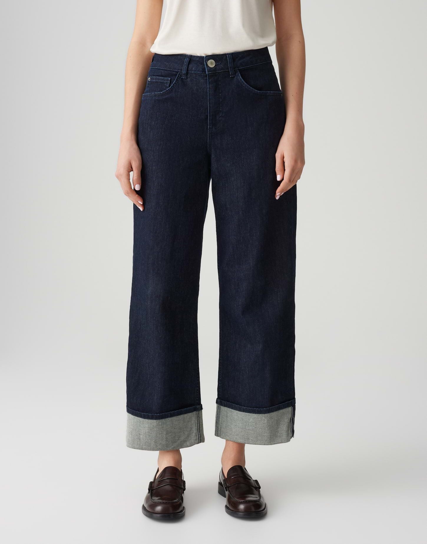 OPUS Damen Hose blau