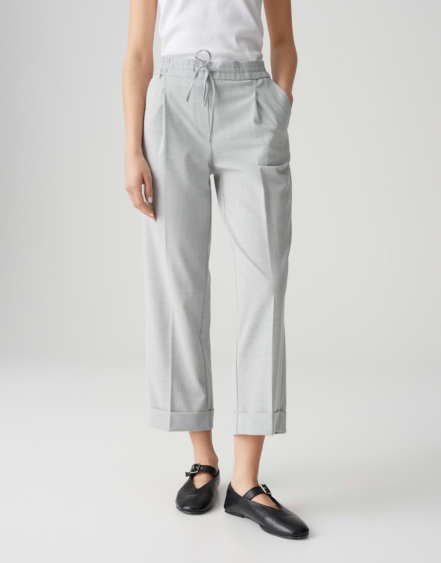 OPUS – Opus Damen Bundfaltenhose Melosa city