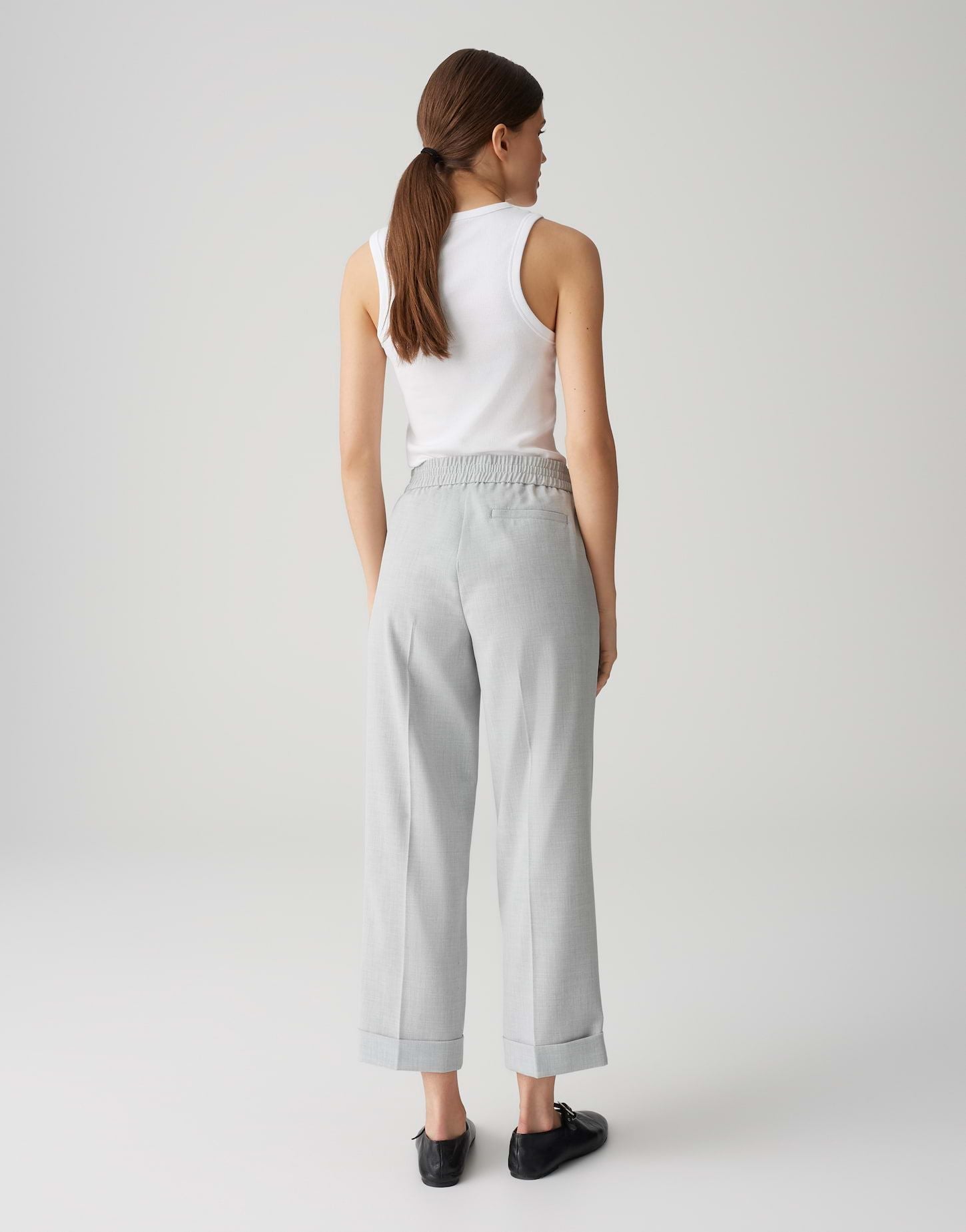 OPUS – Opus Damen Bundfaltenhose Melosa city