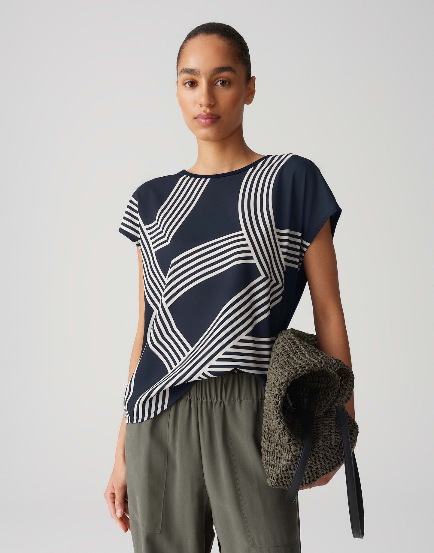 OPUS Damen Shirt blau
