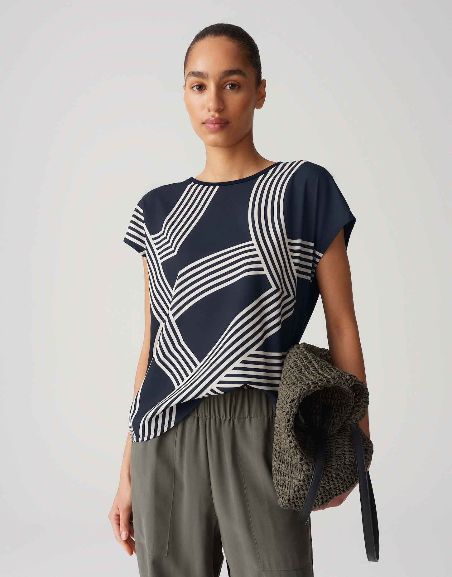OPUS Damen Shirt blau