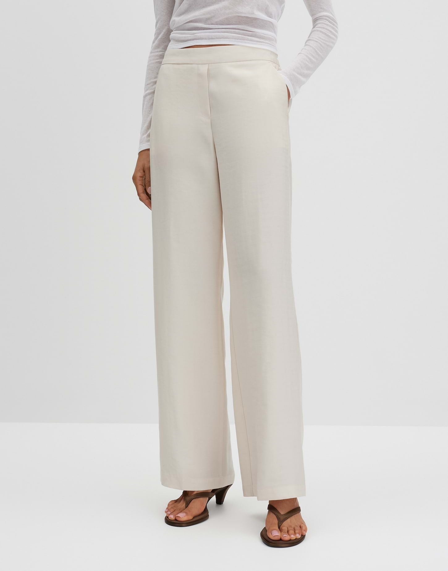 someday Damen Hose Cevil soft weiß
