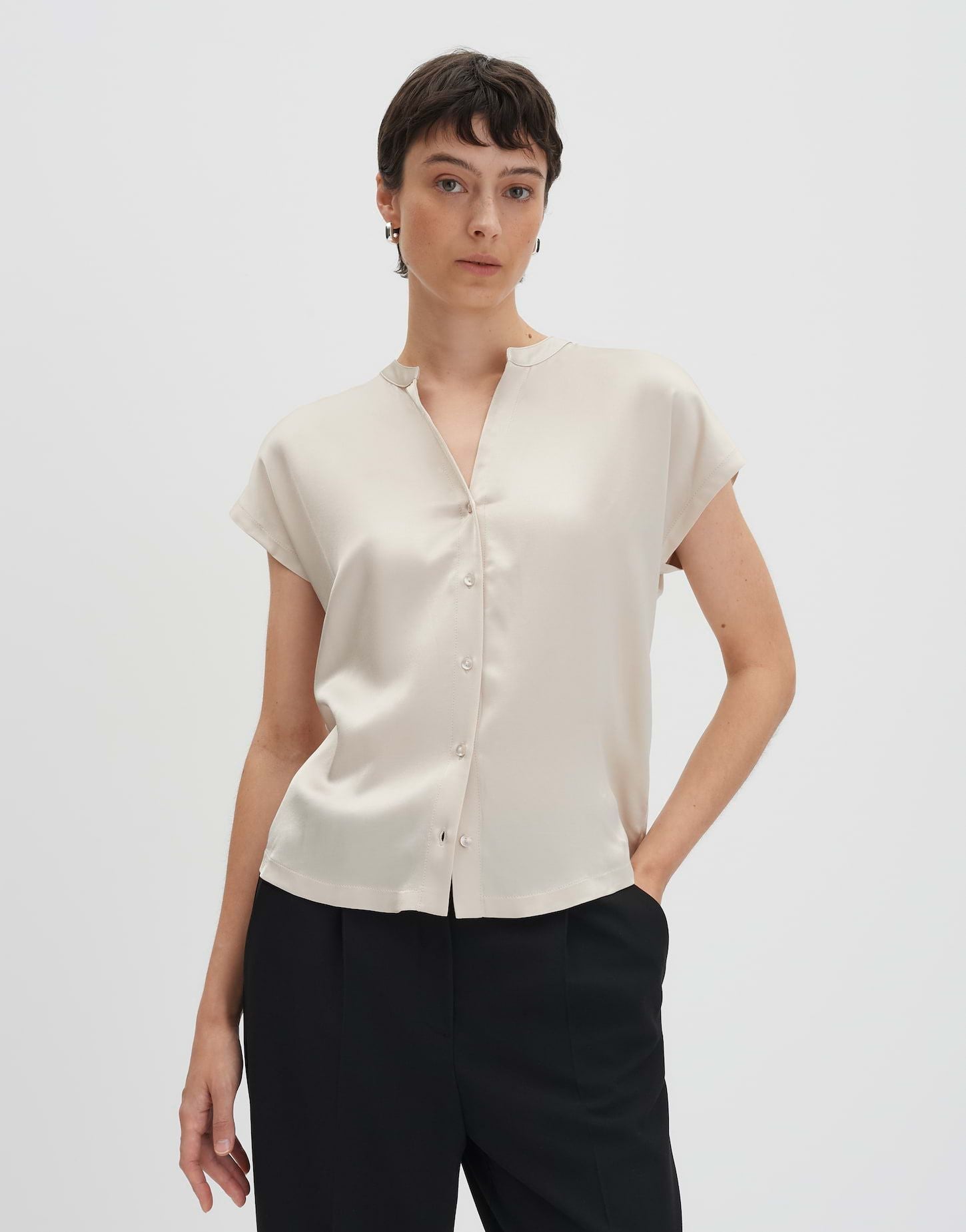someday Damen Shirt Koralie weiß