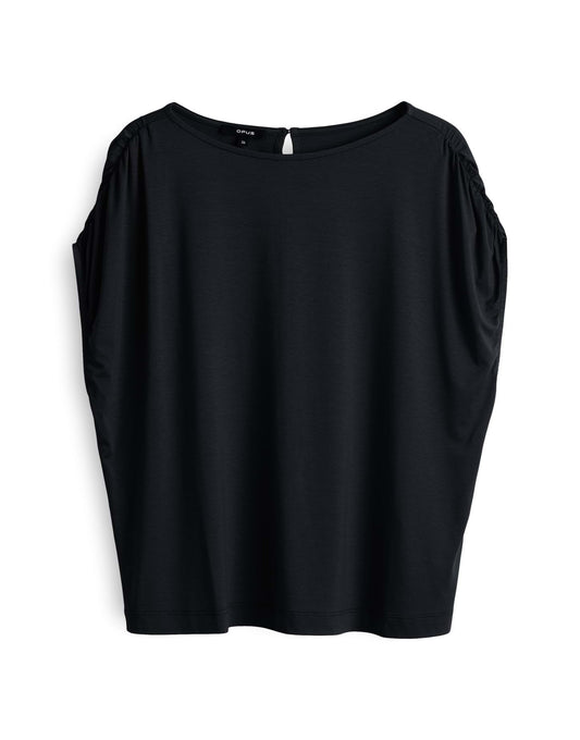 Opus Damen Shirt Sanuela 44 schwarz