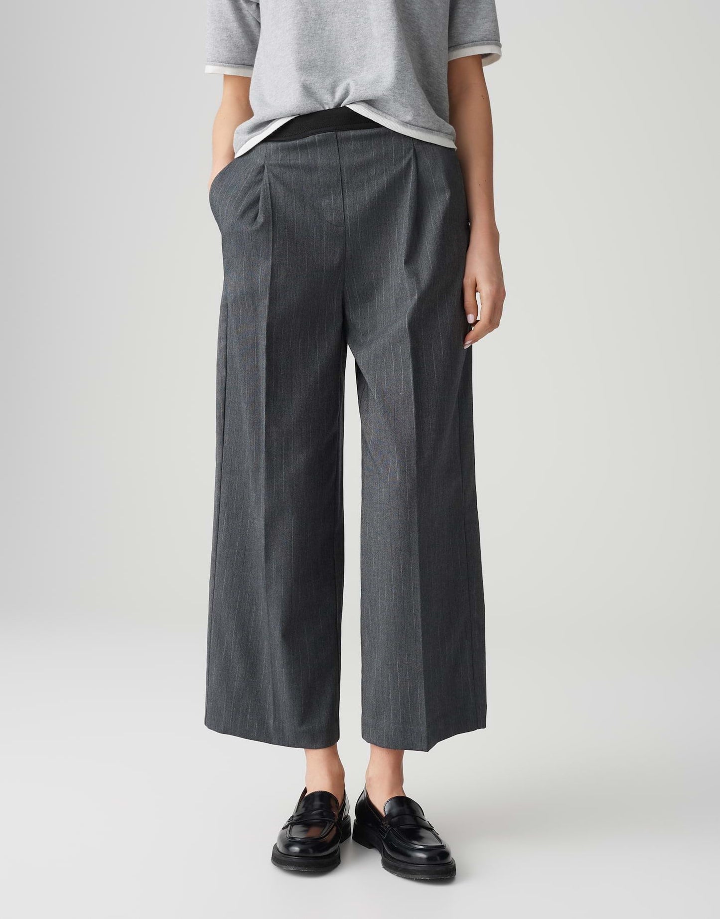 Opus Damen Hose Mozy lane blau