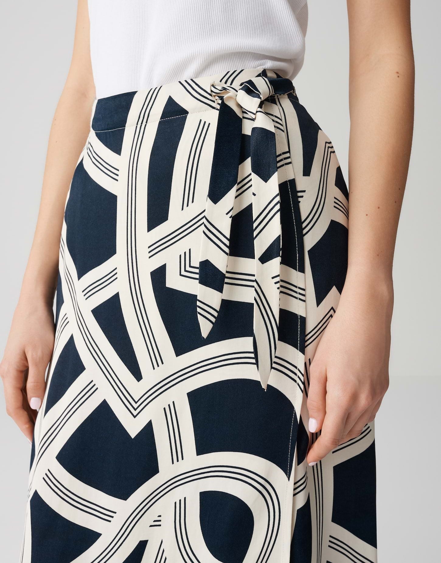 Opus Damen Rock Robali lane blau