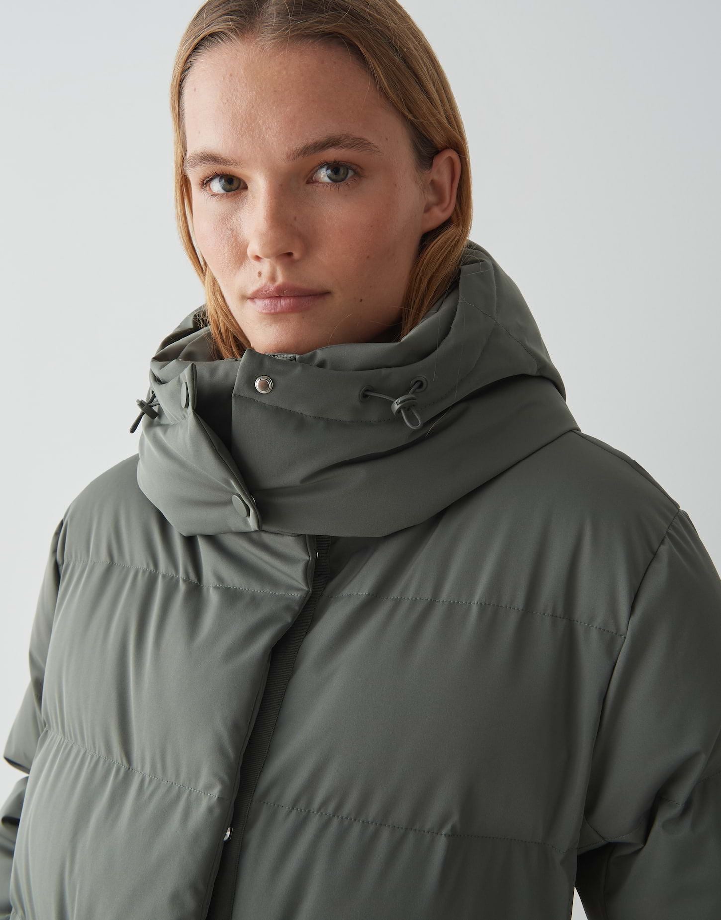 Opus Damen Jacke khaki