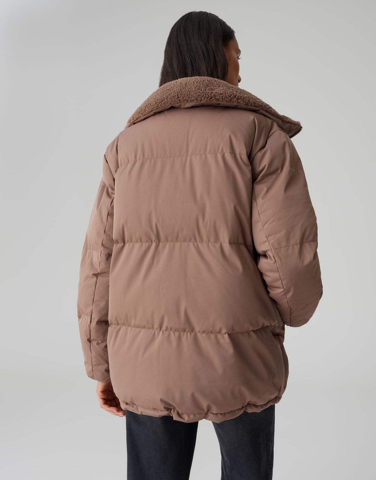 Opus Damen Jacke braun