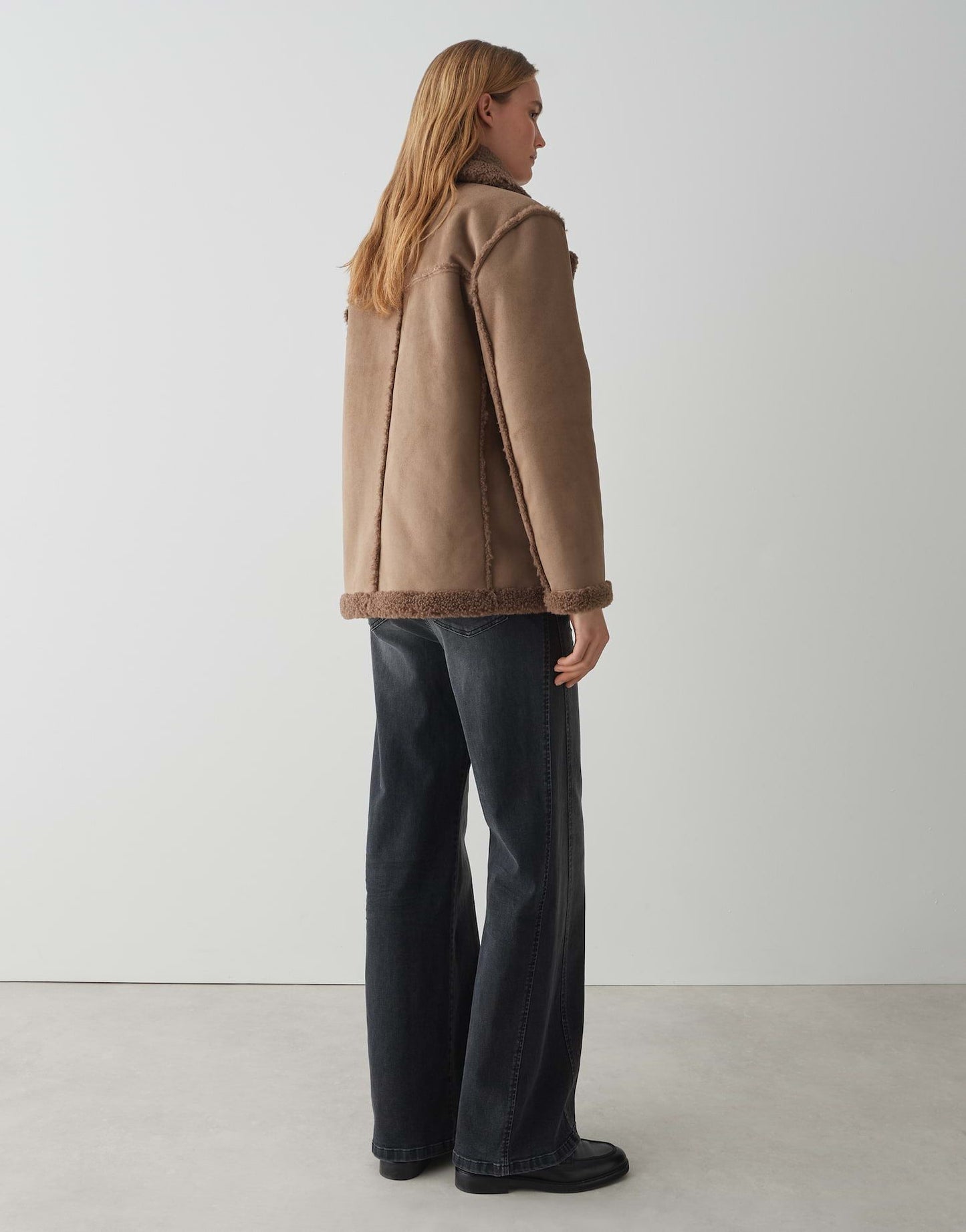 Opus Damen Jacke braun
