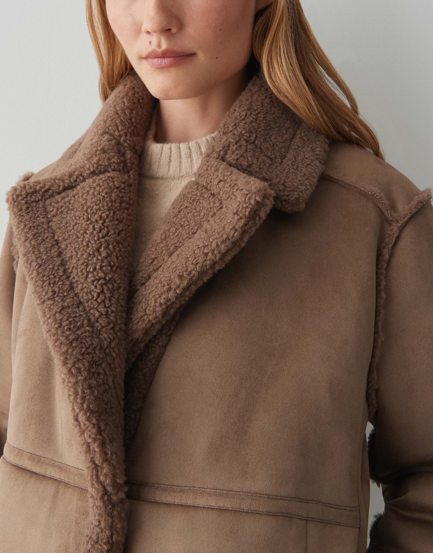 Opus Damen Jacke braun
