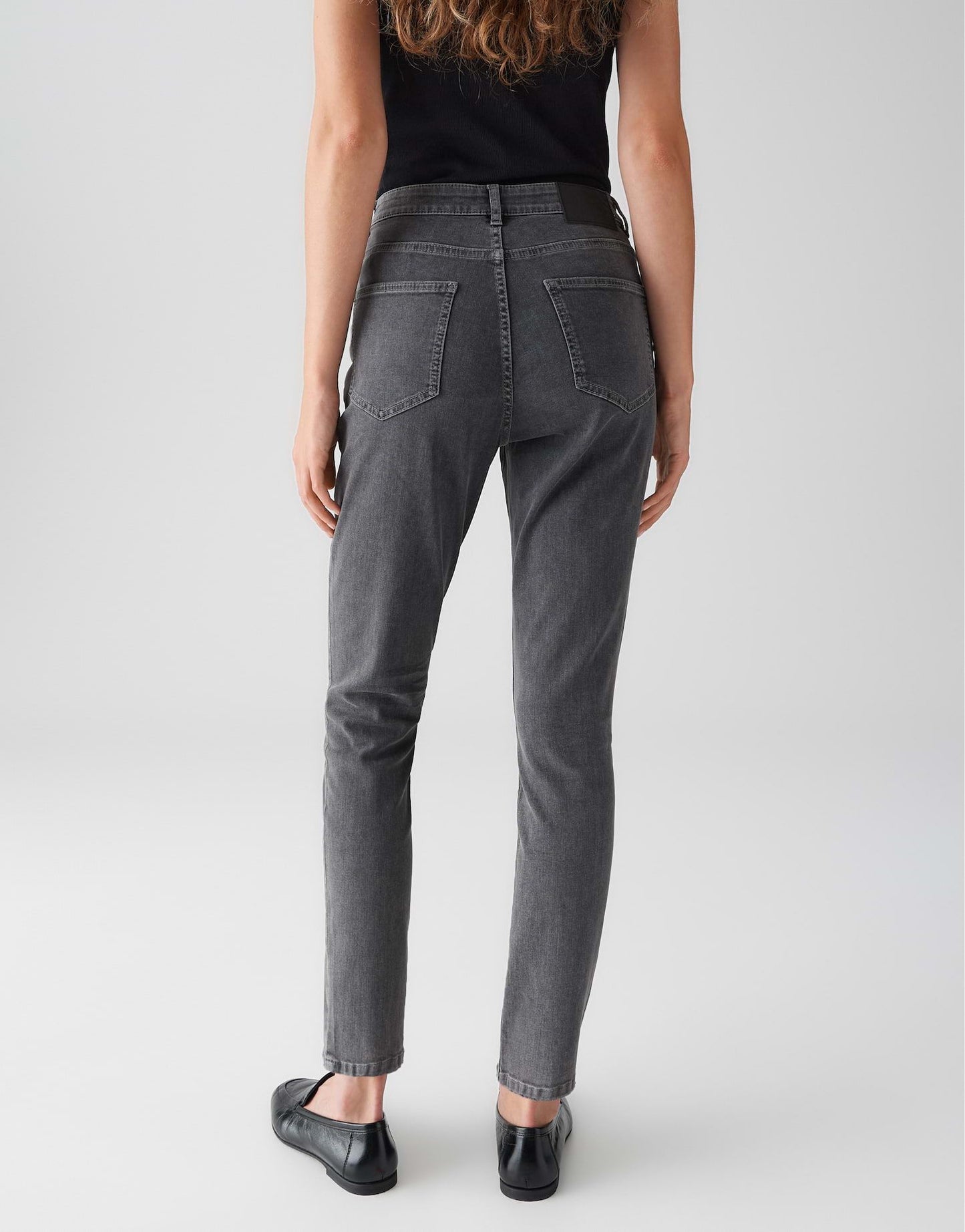 Opus Damen Jeans grau
