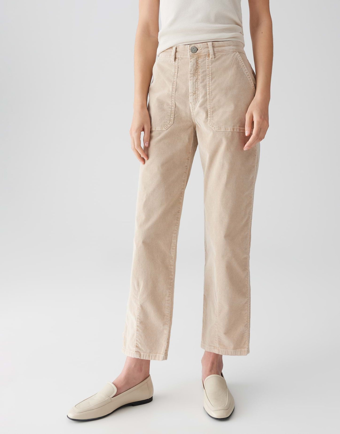 Opus Damen Hose beige