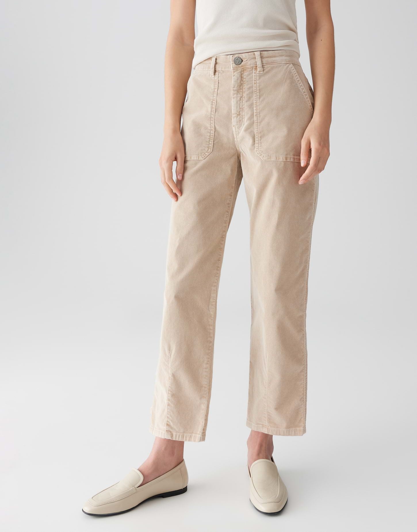 Opus Damen Hose beige