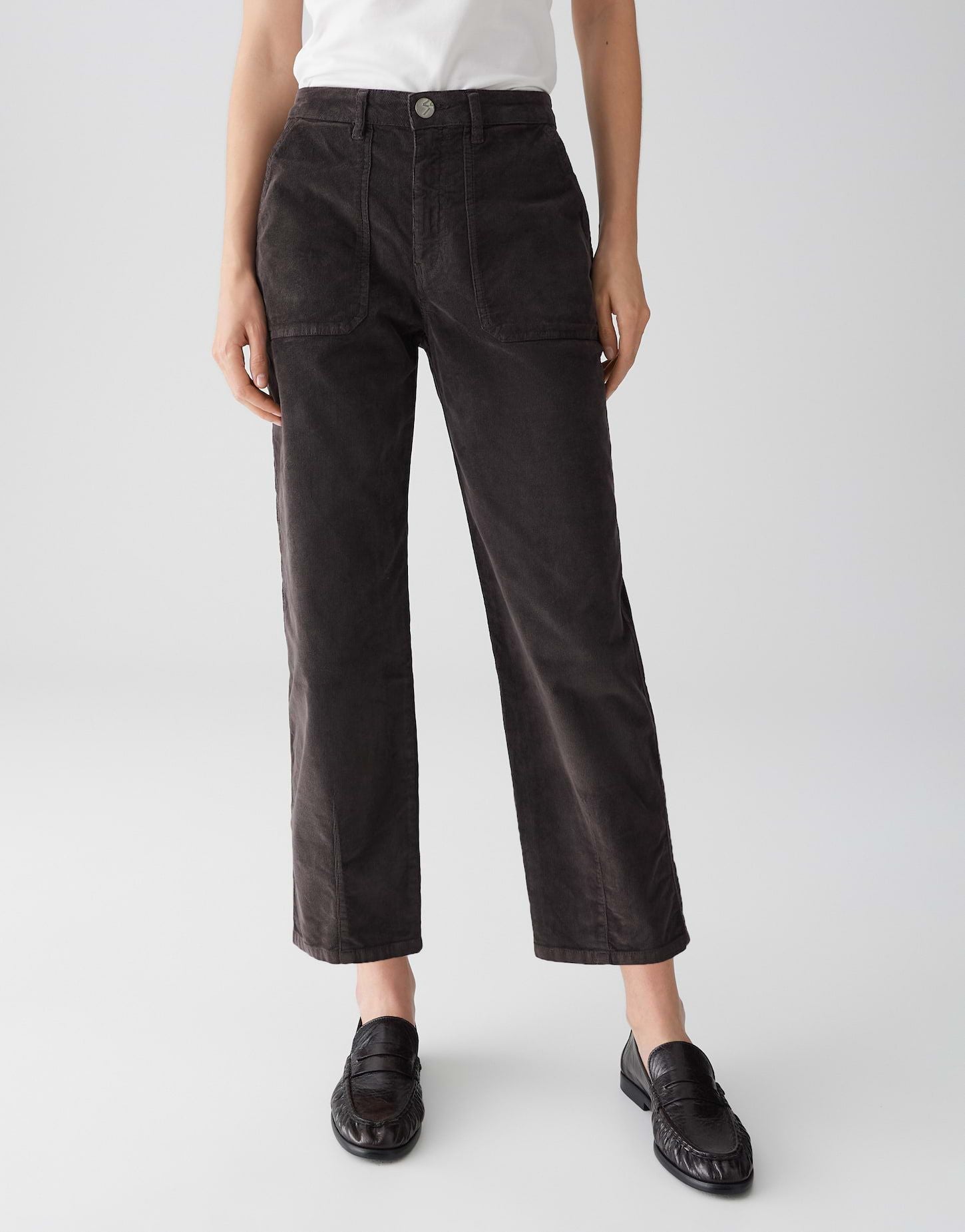 Opus Damen Jeans braun
