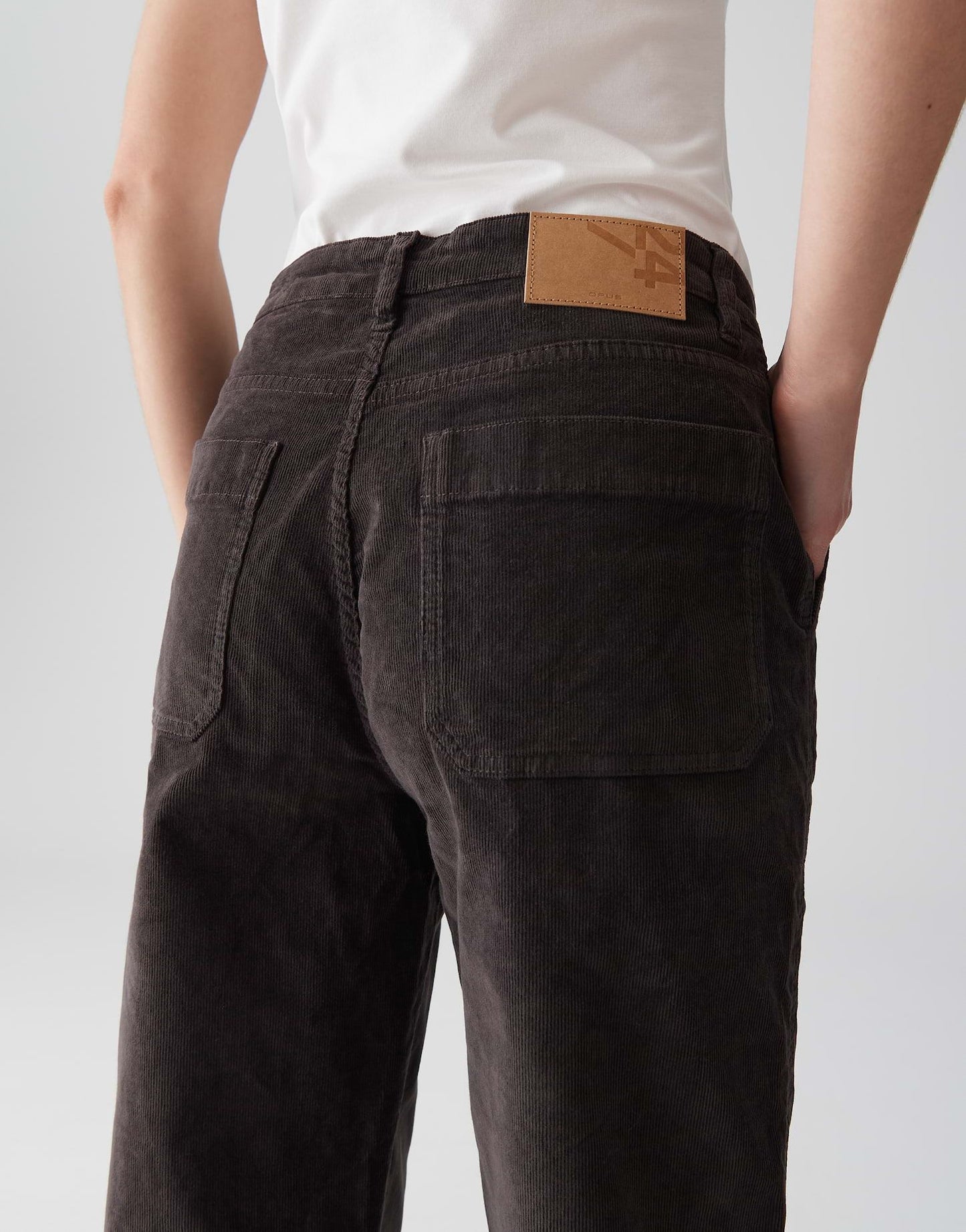 Opus Damen Jeans braun