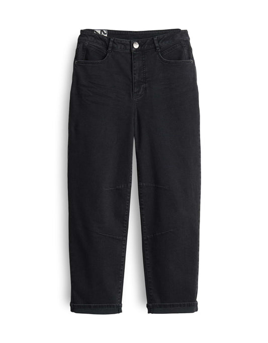Opus Damen Jeans schwarz