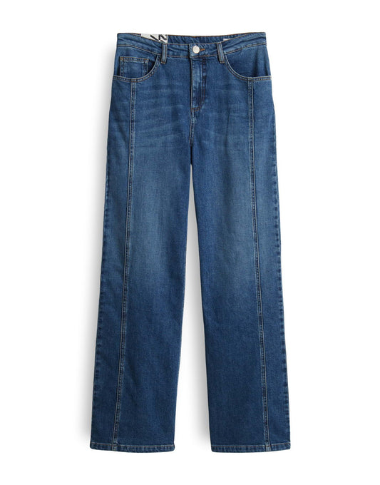 Opus Damen Jeans Mivy lane blau