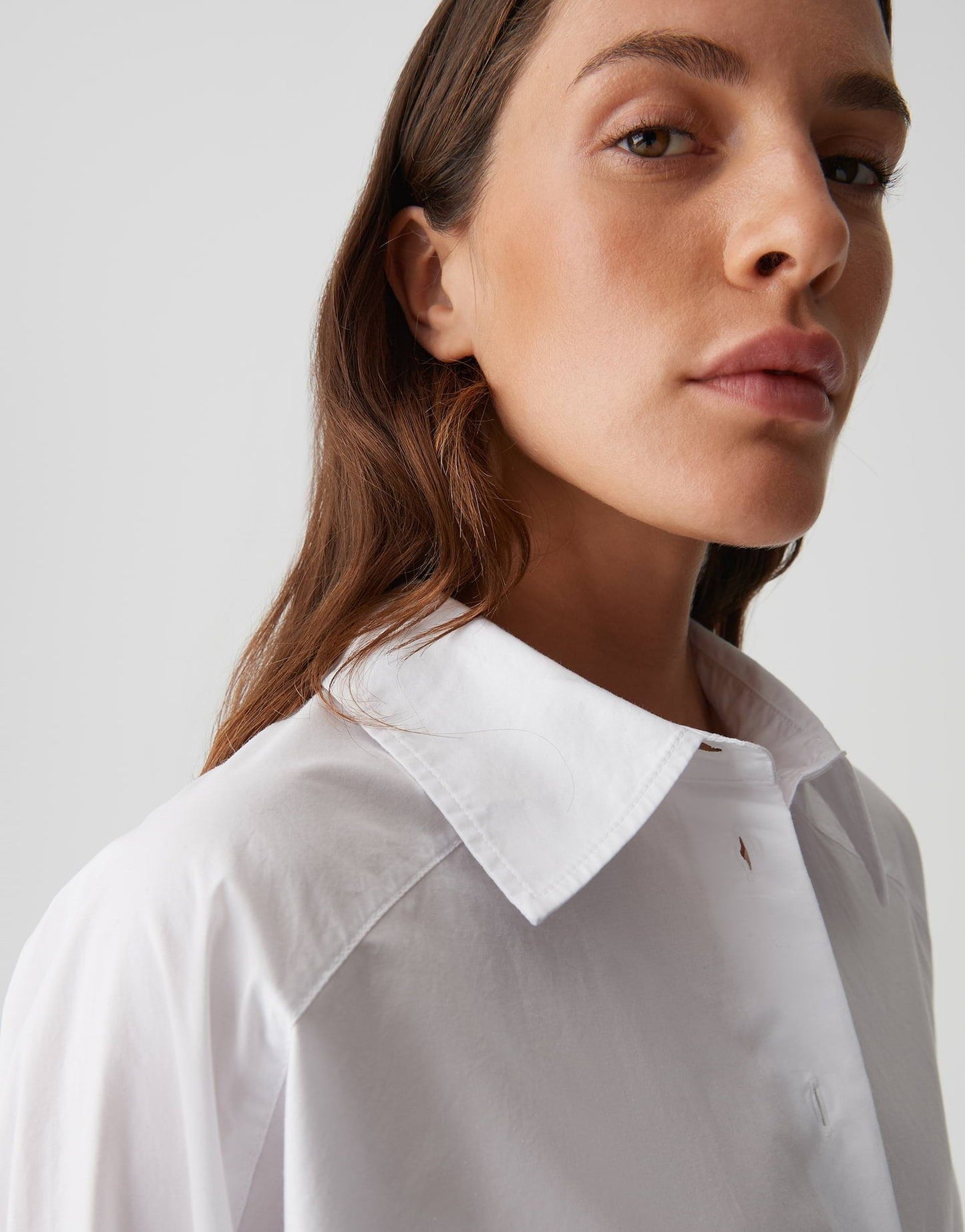 Opus Pants Damen Bluse Fionne weiß