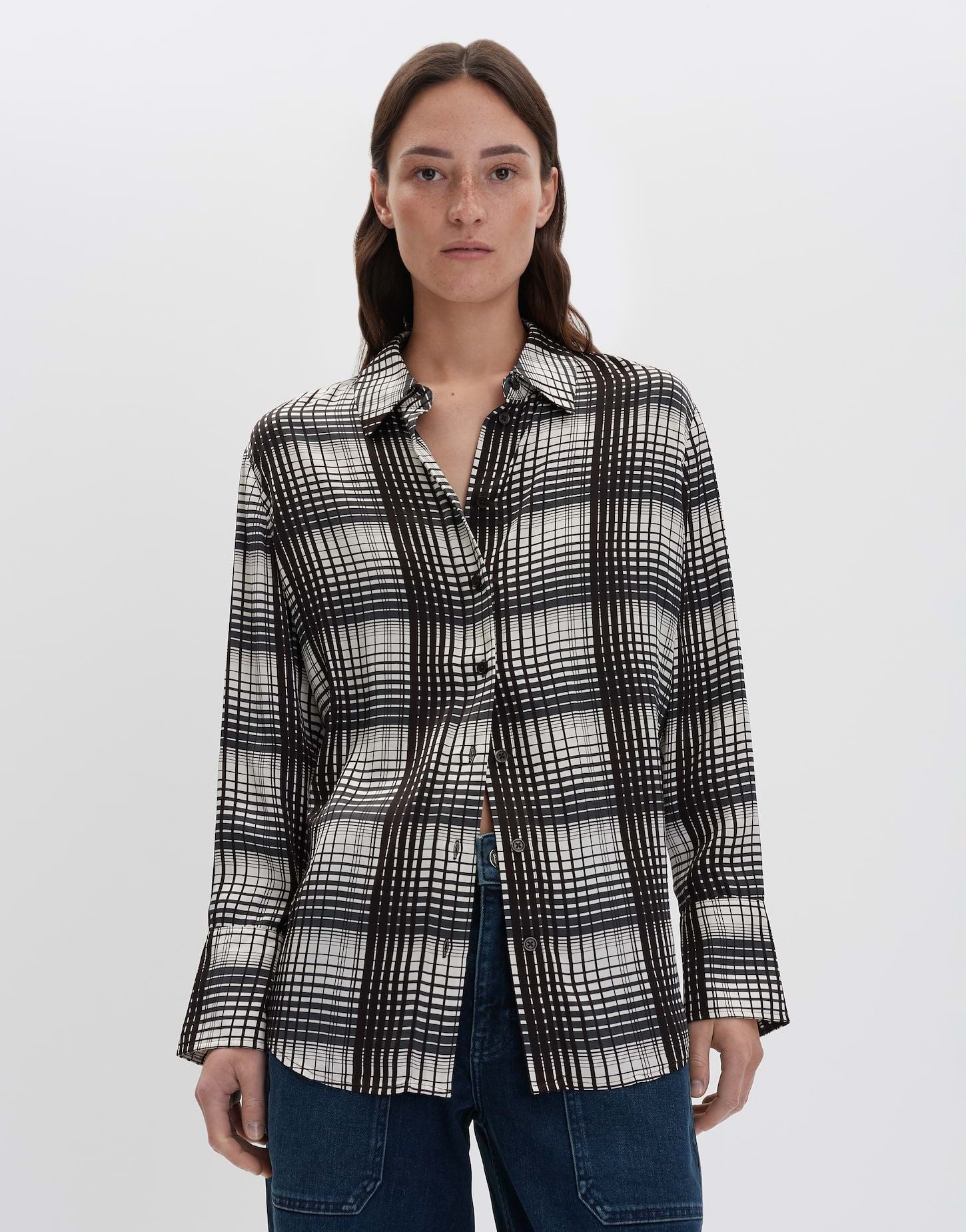 Somaday Damen Bluse braun