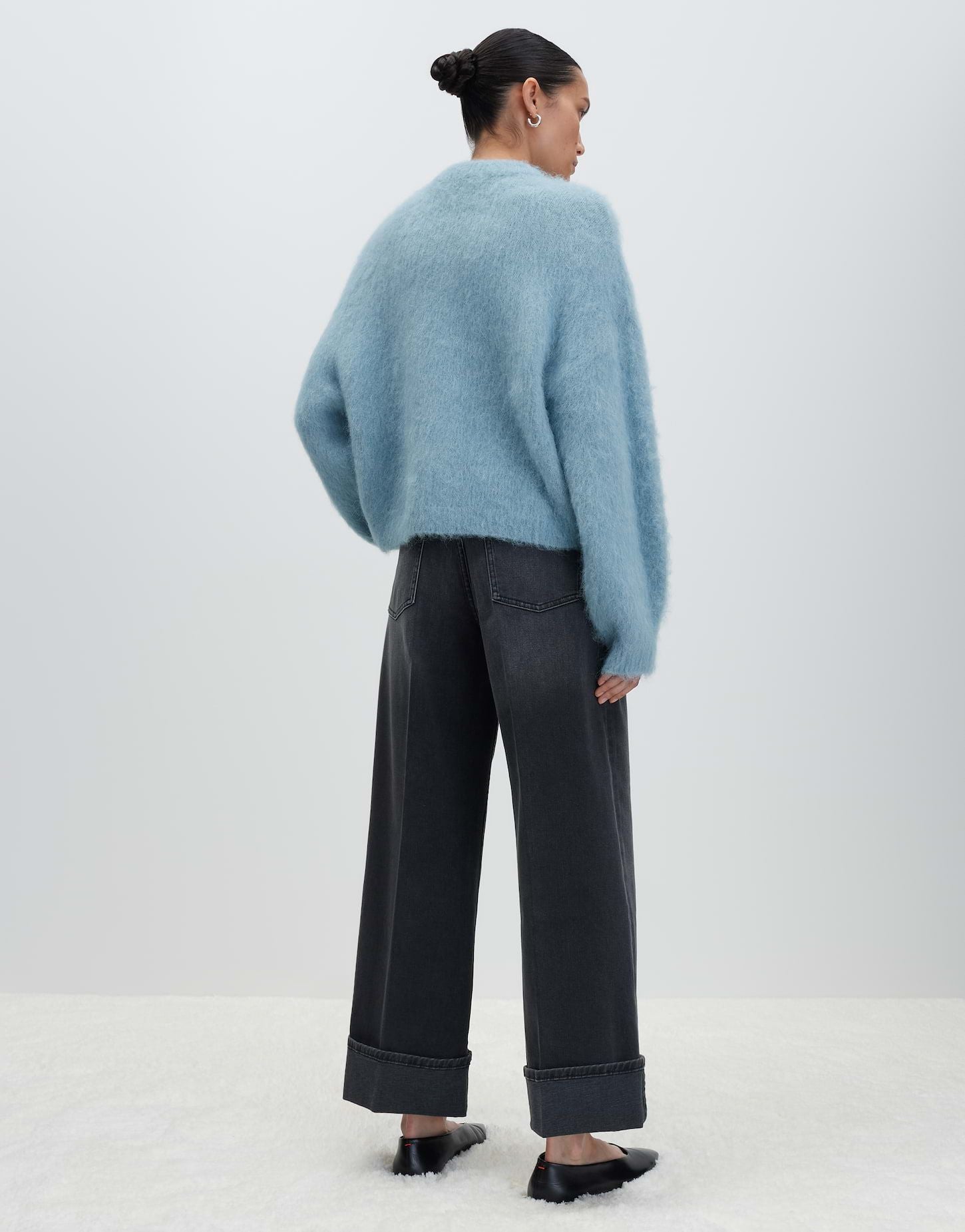 someday Damen Strickjacke Tamanah blau