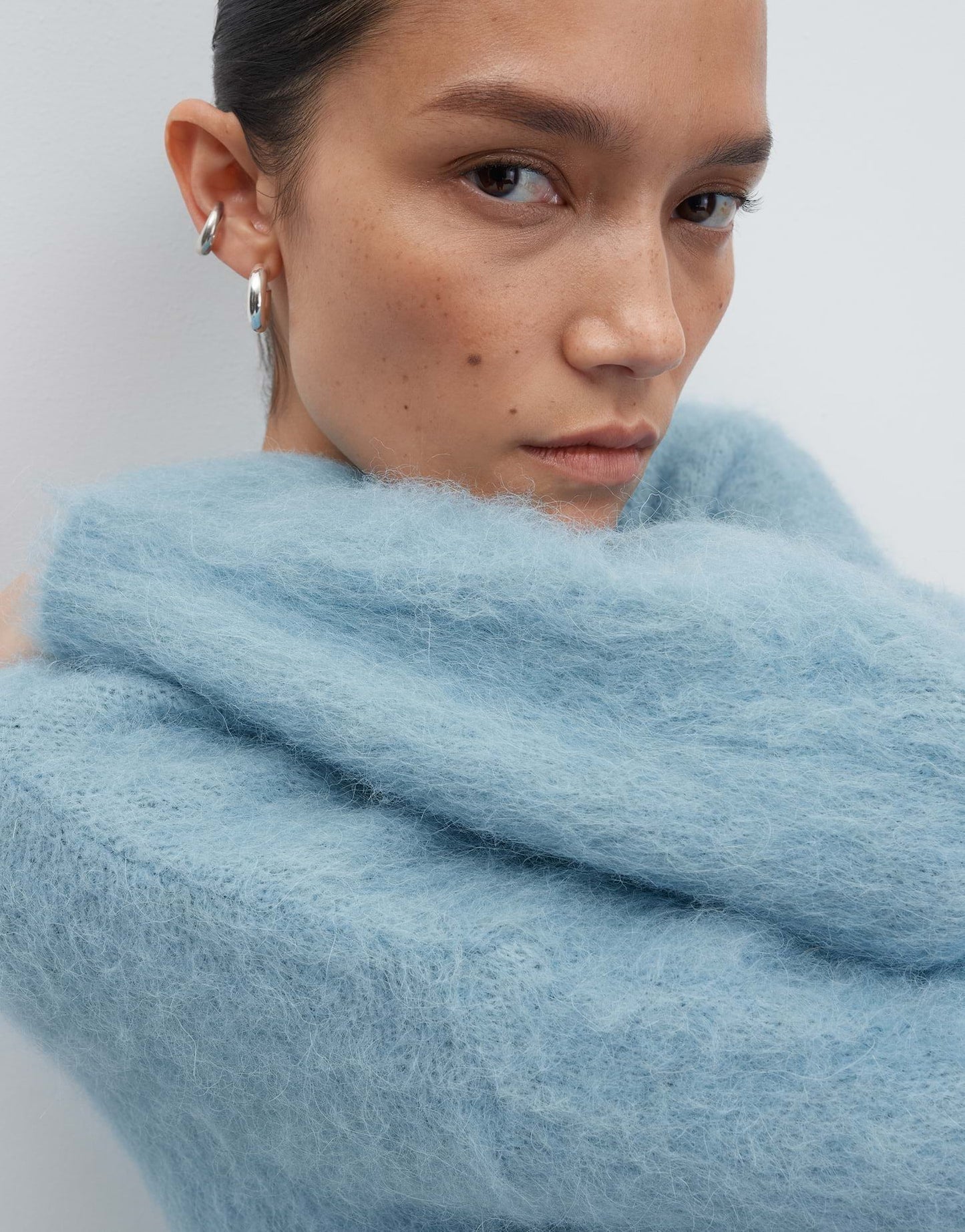 someday Damen Strickjacke Tamanah blau