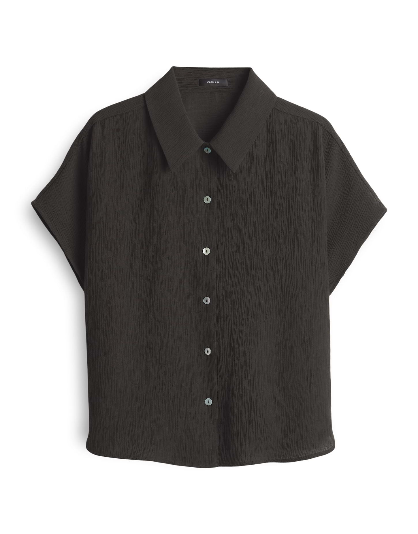 Opus Damen Hemdbluse Fasinga braun