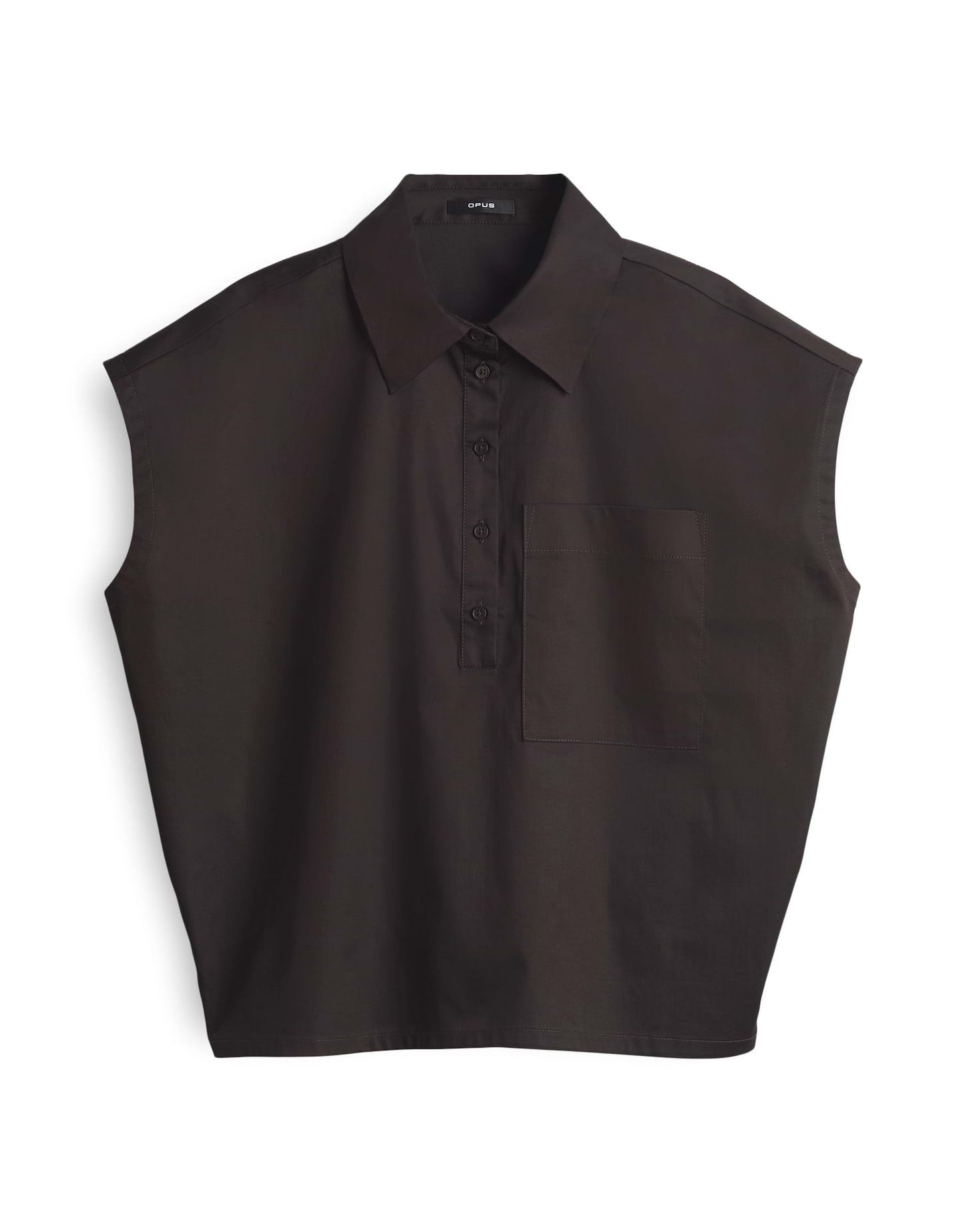 Opus Damen Hemdbluse Fajora 42 braun