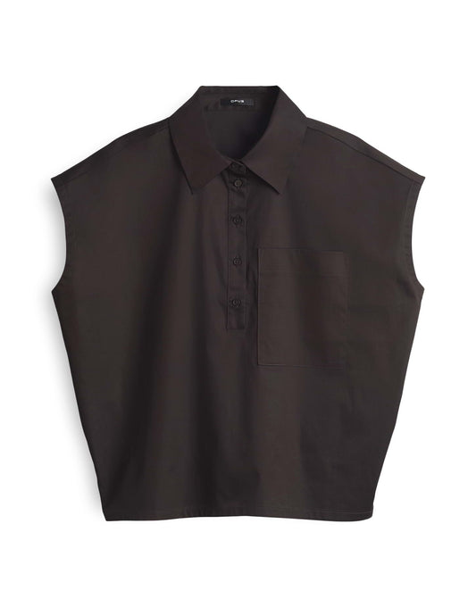 Opus Damen Hemdbluse Fajora 42 braun