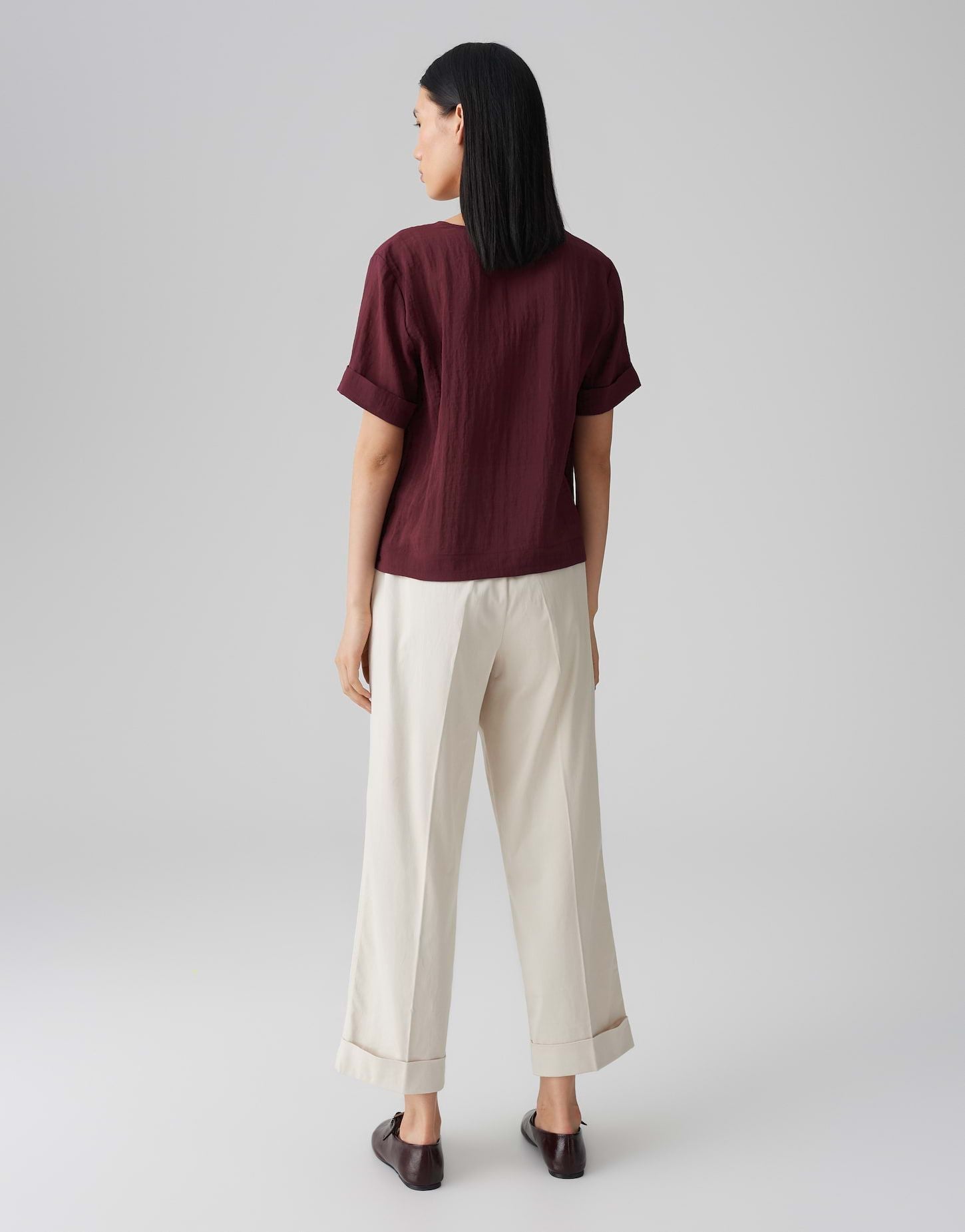 Opus Damen Bluse Filka lila
