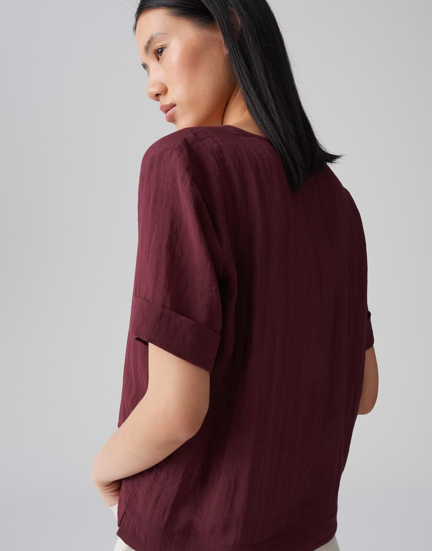 Opus Damen Bluse Filka lila