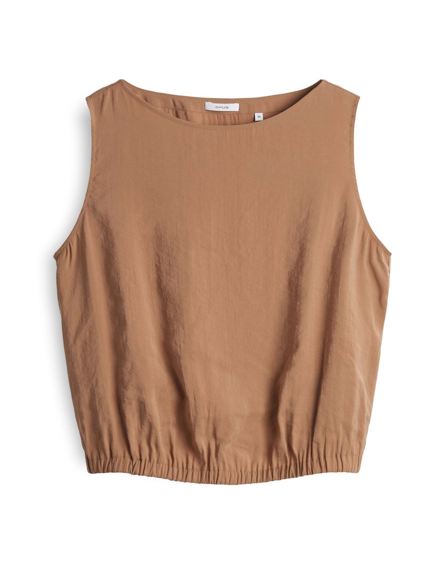 Opus Damen Blusentop Falga braun