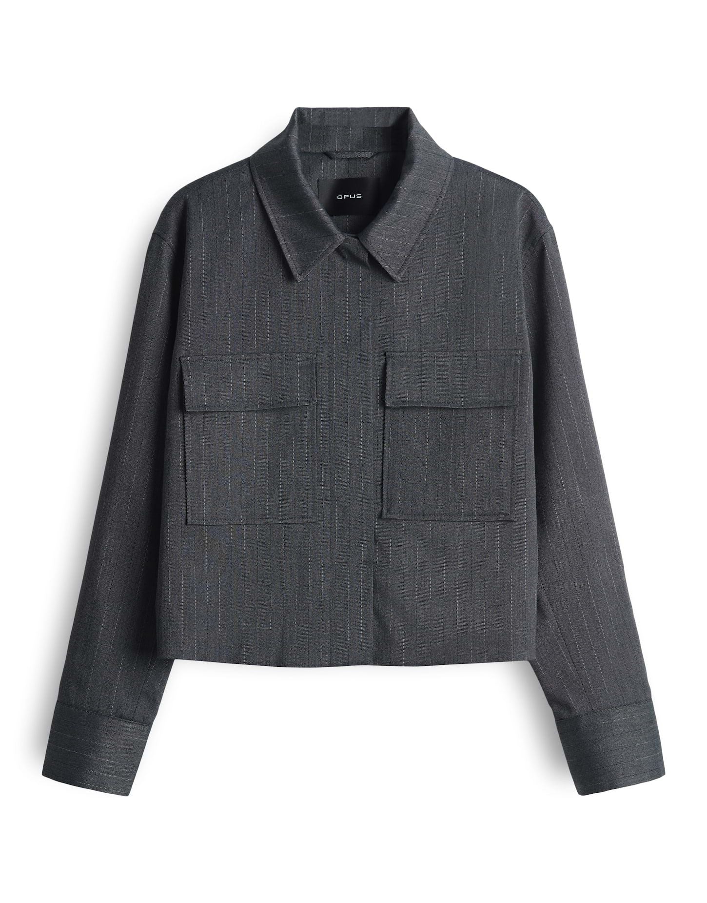 Opus Damen Jacke Hydena blau