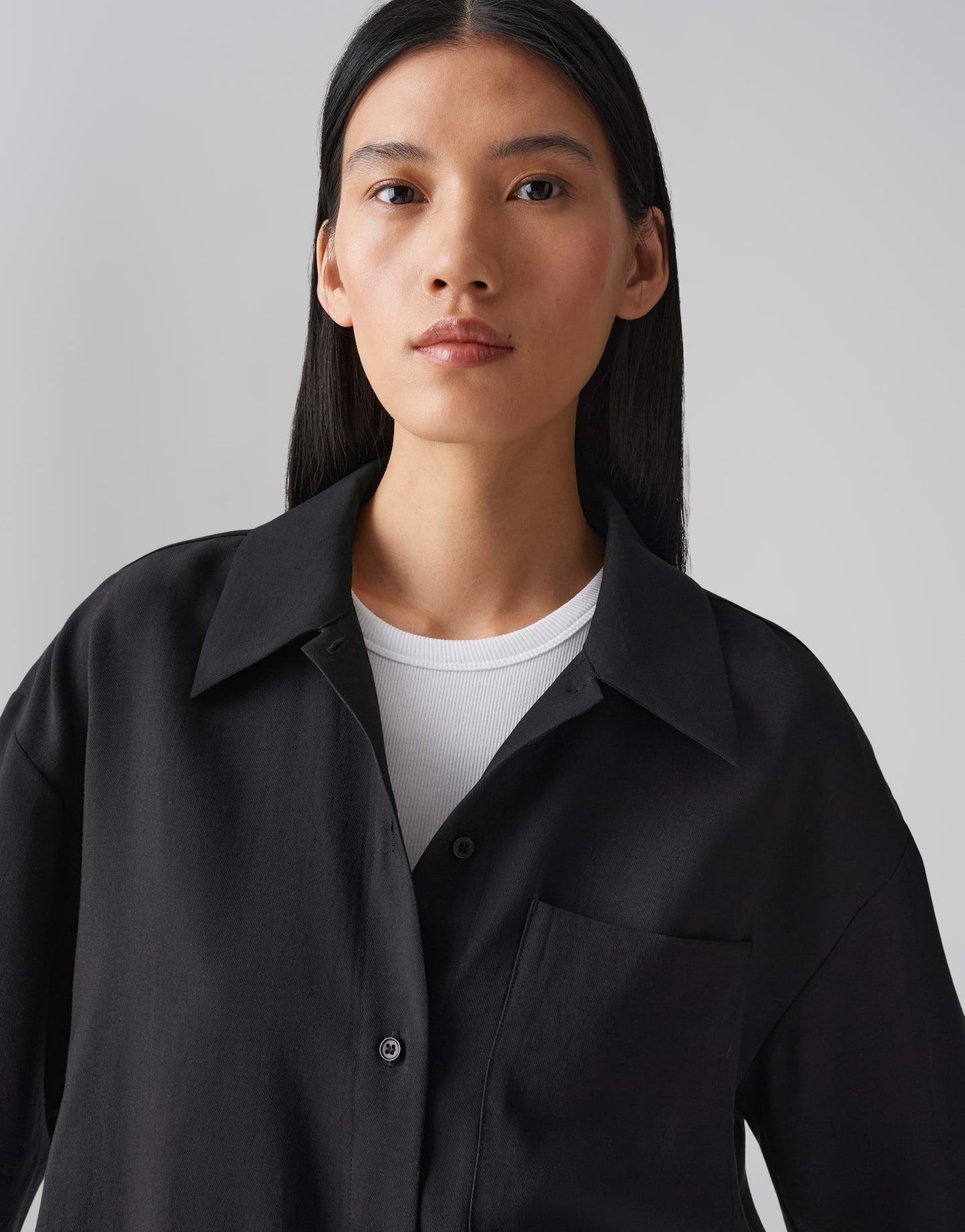 OPUS Damen Bluse schwarz