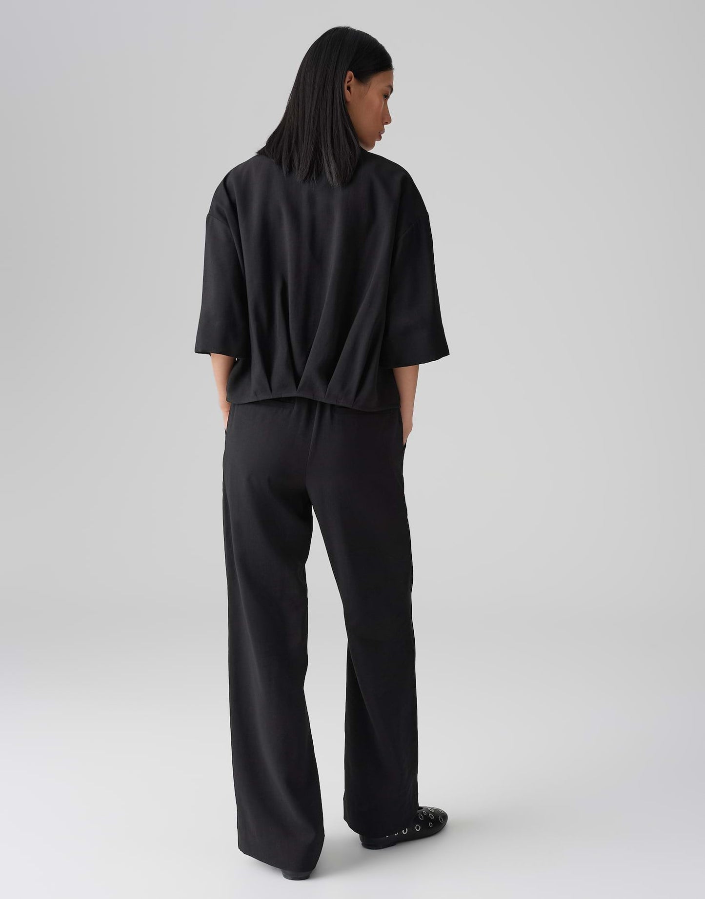 OPUS Damen Bluse schwarz