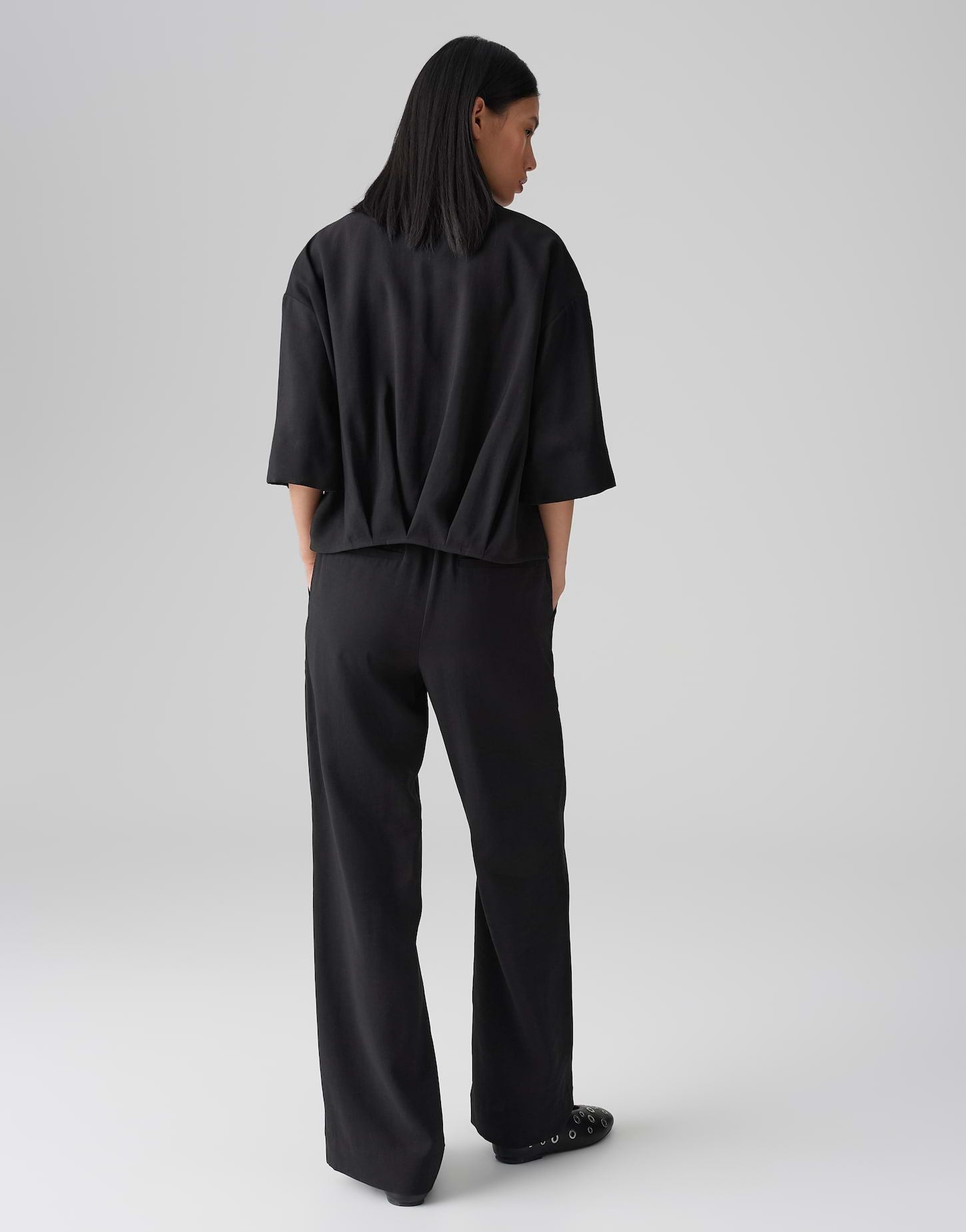 OPUS Damen Bluse schwarz