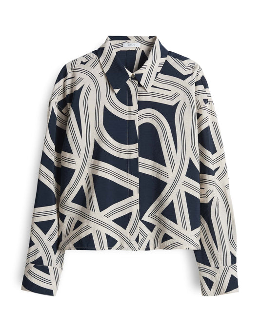 OPUS Damen Bluse 42 blau
