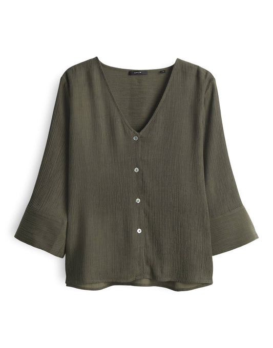 Opus Damen Bluse Felsea grün
