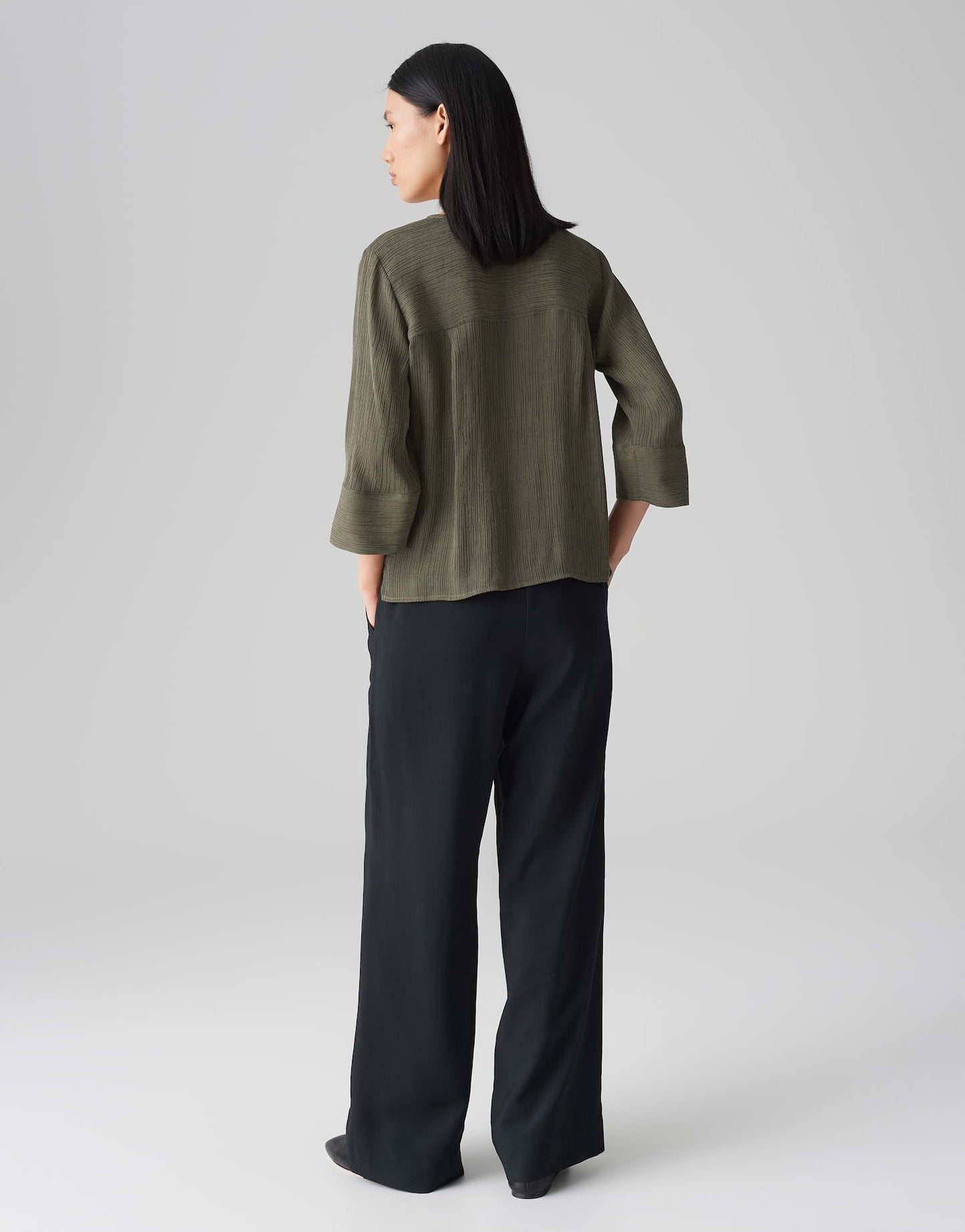 Opus Damen Bluse Felsea grün