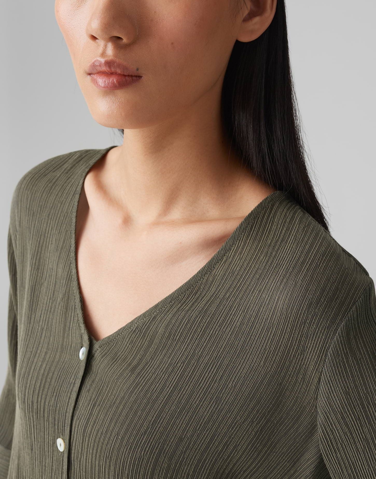 Opus Damen Bluse Felsea grün