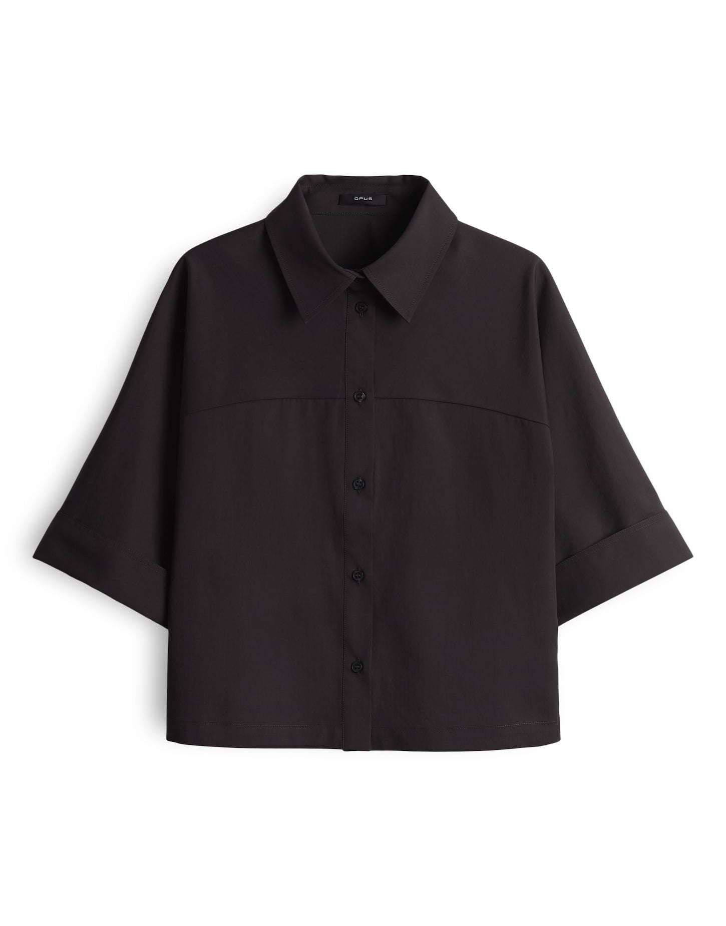 Opus Damen Hemdbluse Freppy braun