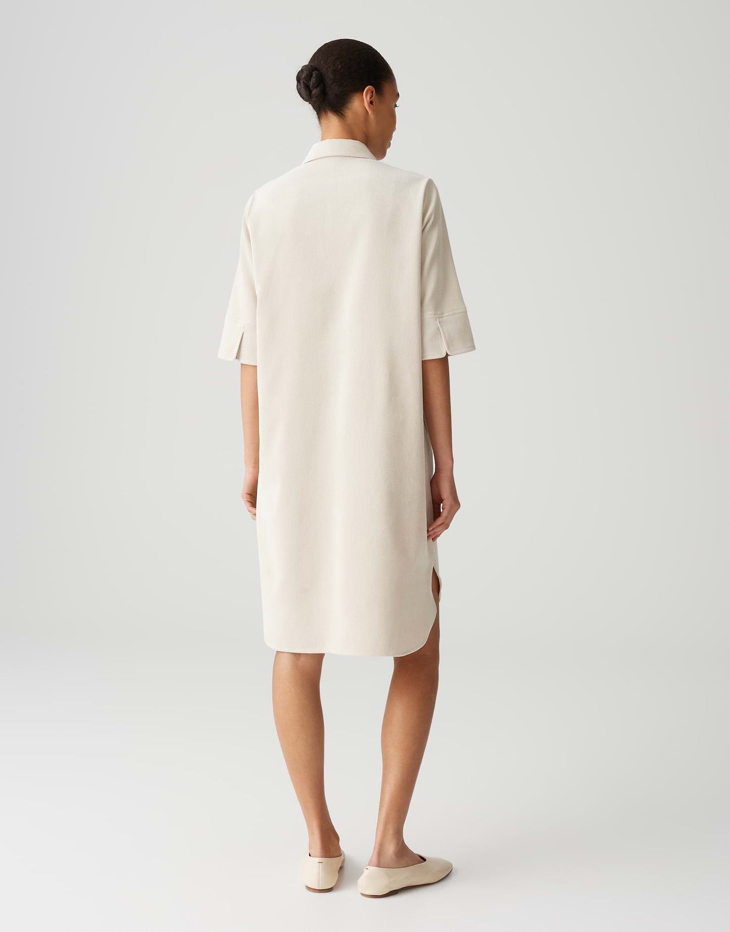OPUS Damen Blusenkleid beige