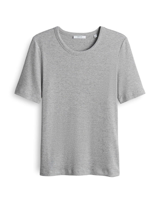Opus Damen T-Shirt Sulchen 44 grau