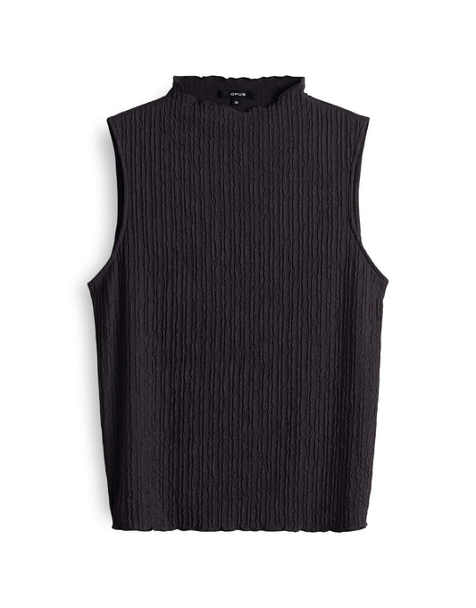 Opus Damen Jerseytop Idala braun