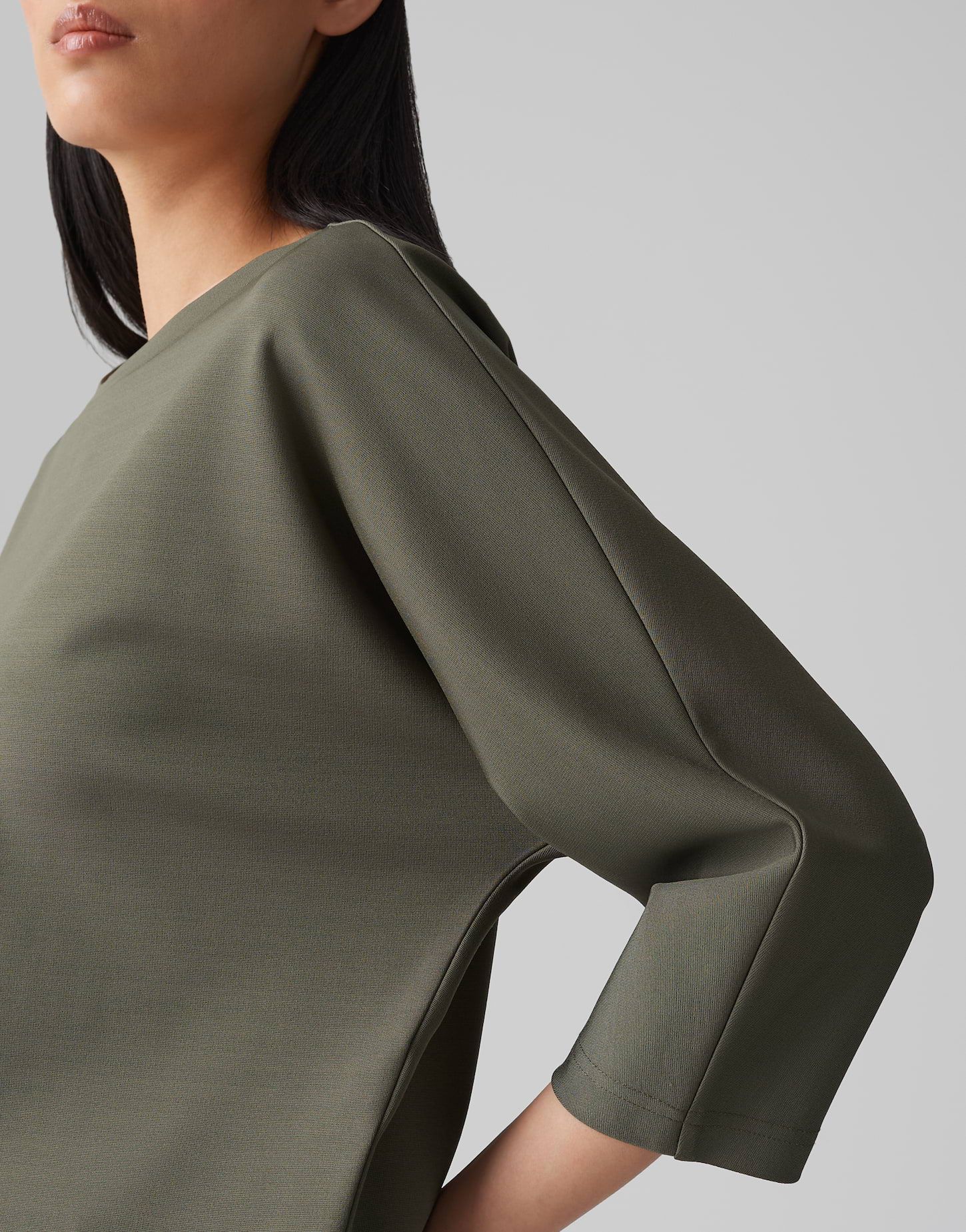 Opus Damen Shirt Salane grün